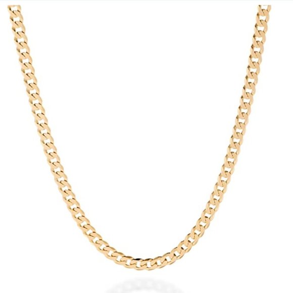 18KT NECKLACE STAMPED!! UNISEX! MULTIPLE SIZES! - Picture 2 of 3